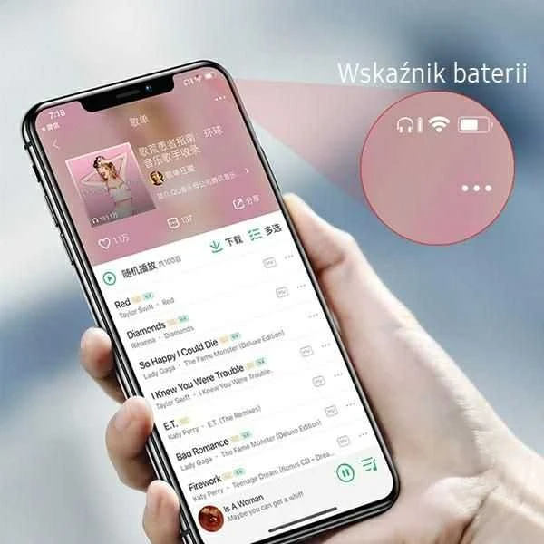Beline Bluetooth ausinės LM01 Baltas