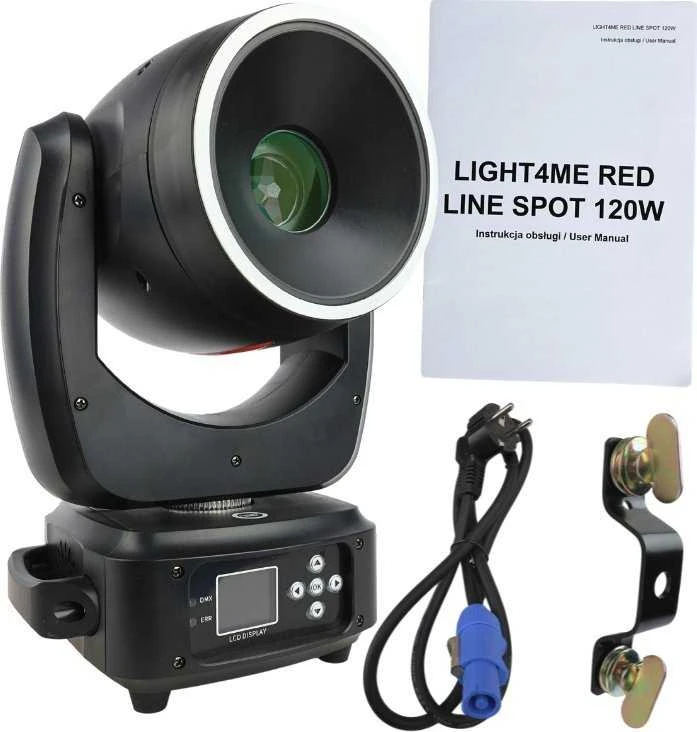 Carruzzo judanti galvutė LED LIGHT4ME Raudonas LINE SPOT