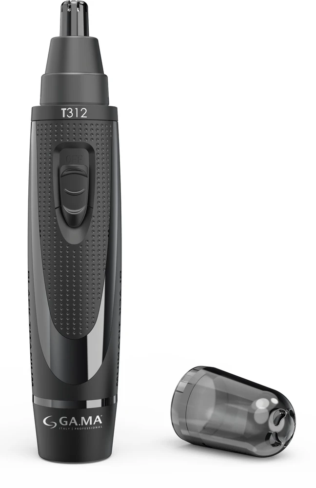 Plaukų kirpimo mašinėlės ir nosies plaukų kirptuvo rinkinys Ga.Ma Black Titanium T744