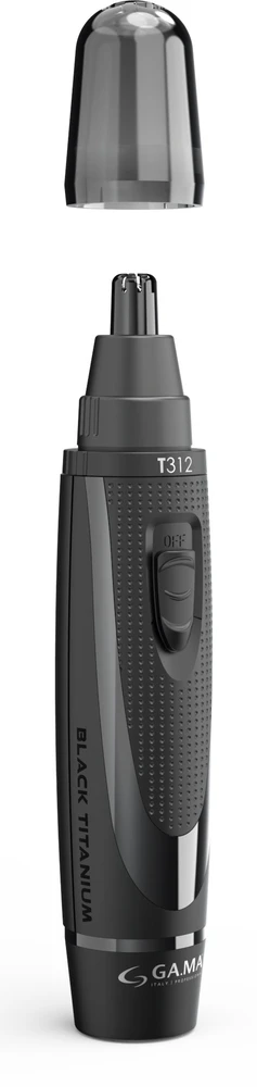 Plaukų kirpimo mašinėlės ir nosies plaukų kirptuvo rinkinys Ga.Ma Black Titanium T744