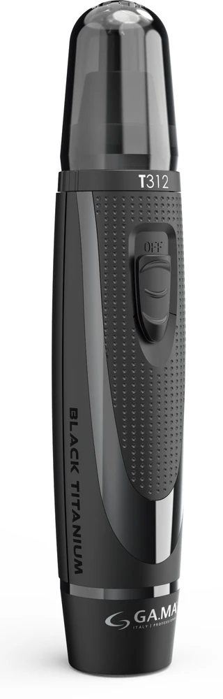 Plaukų kirpimo mašinėlės ir nosies plaukų kirptuvo rinkinys Ga.Ma Black Titanium T744