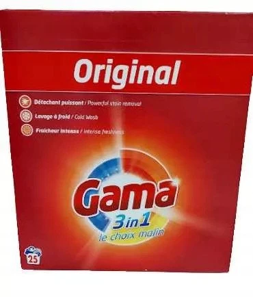 GAMA GAMA Skalbimo milteliai 1,625 kg UNIWER