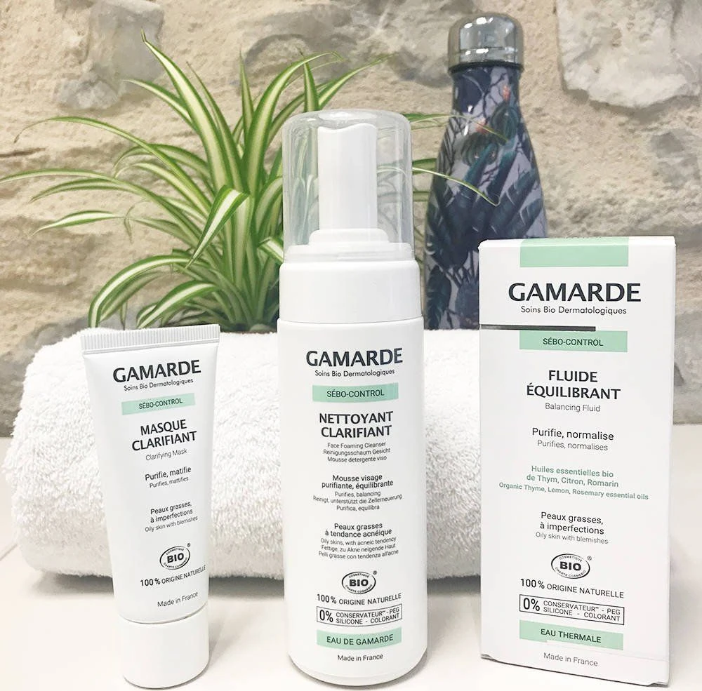 Gamarde Balancing Fluid - Natūralus fluidas riebiai ir problematiškai odai 40g