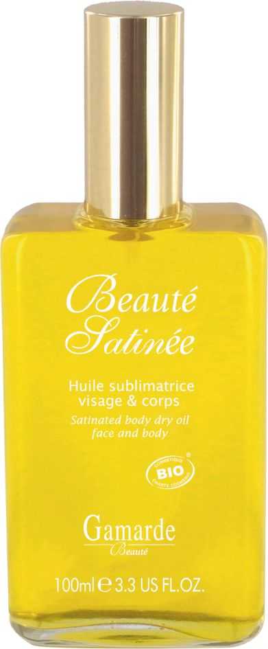 „Gamarde Beauty Satinee Bio Dry Oil Hydrates“ sausas kūno aliejus su drėkinamuoju kvapu, 100 ml