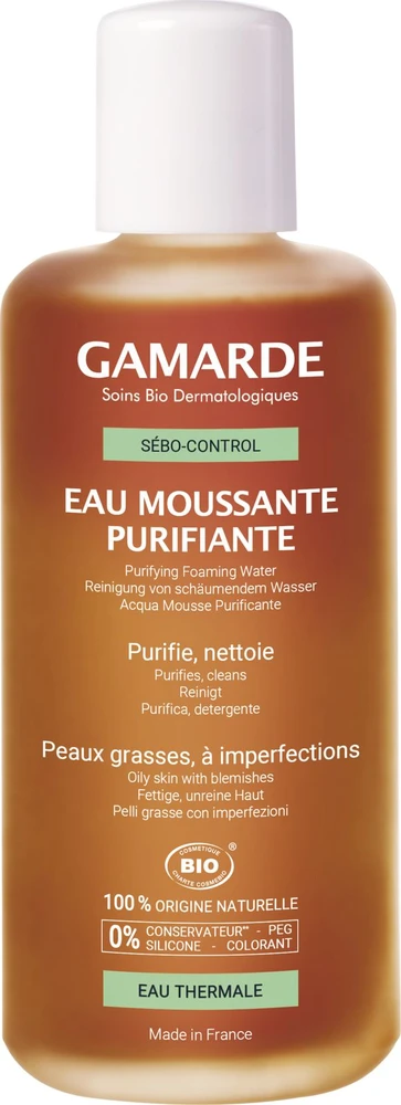 Gamarde Putojantis valomasis veido vanduo 200 ml universalus