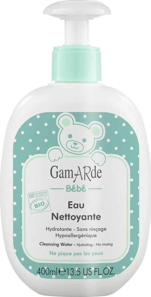 Gamarde Cleansing Care - Natūralus valomasis vanduo kūdikiams ir vaikams 400ml