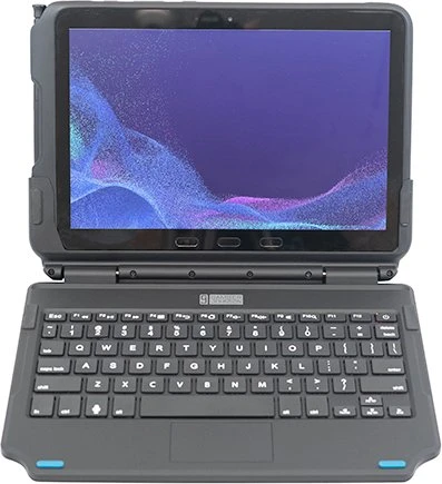 Klaviatūra Gamber-Johnson 7160-1872-00, QWERTY, JAV anglų kalba, jutiklinė planšetė, 2 milijonai simbolių, „Samsung“, „Tab Active Pro“, „Tab Active4 Pro“