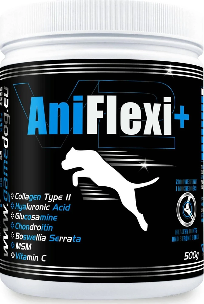 Game Dog Vitaminai, papildai šunims Game AniFlexi + V2 500g