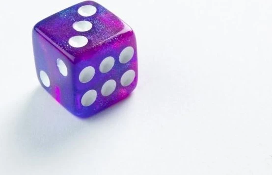 Gamegenic: „Galaxy“ serija – D6 kauliukų rinkinys (12 mm) – „Nebula“