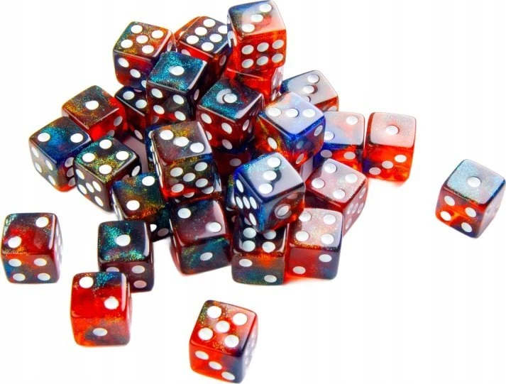 Gamegenic Gamegenic: Galaxy Series – D6 kauliukų rinkinys (12 mm) – Marsas
