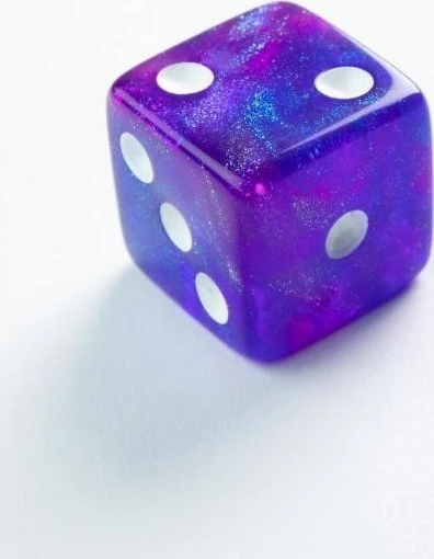 Gamegenic Gamegenic: Galaxy Series – D6 kauliukų rinkinys (16 mm) – ūkas