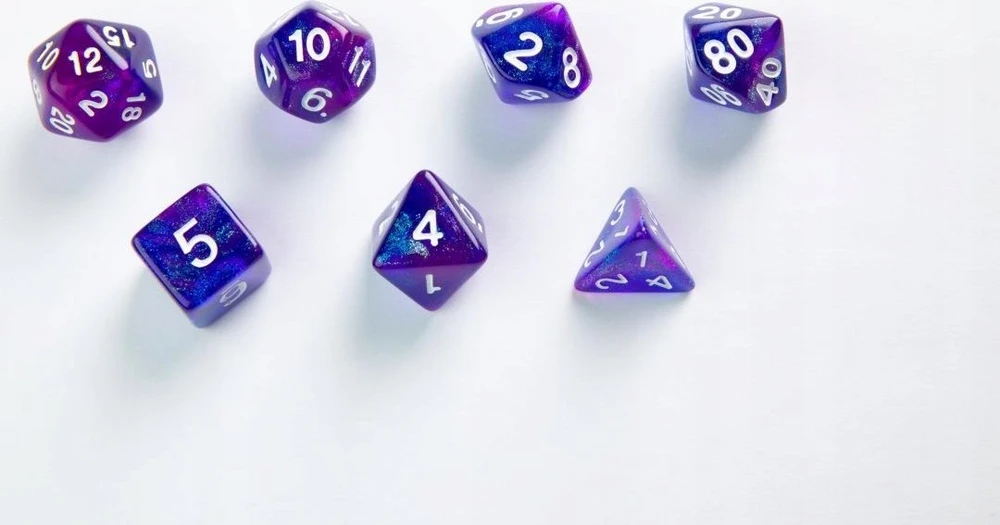 Gamegenic Gamegenic: Galaxy Series – RPG kauliukų rinkinys – ūkas