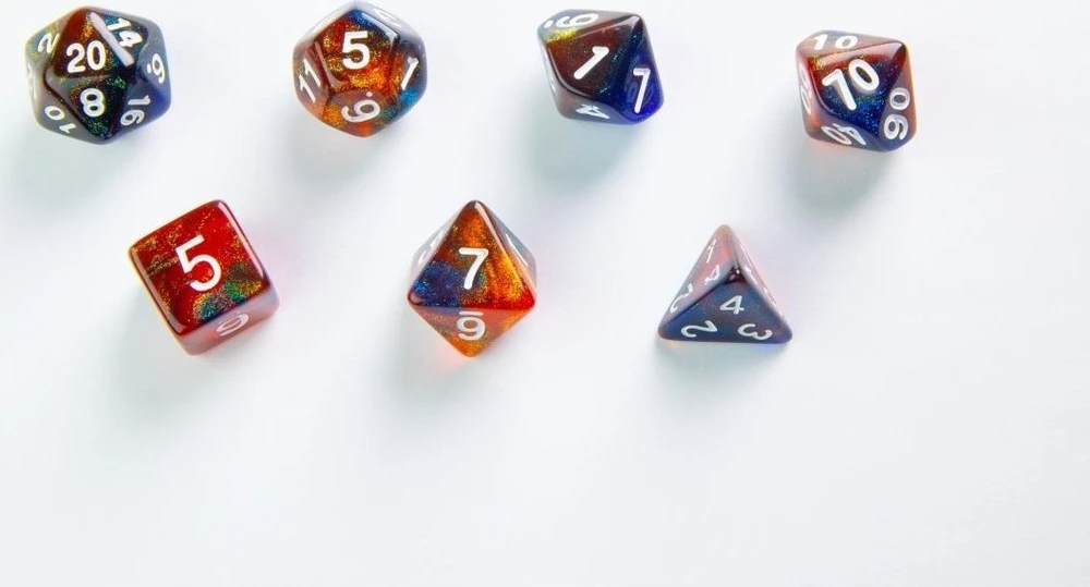 Gamegenic Gamegenic: Galaxy Series – RPG kauliukų rinkinys – Marsas