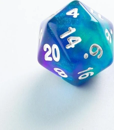 Gamegenic Gamegenic: Galaxy Series – RPG kauliukų rinkinys – Neptūnas