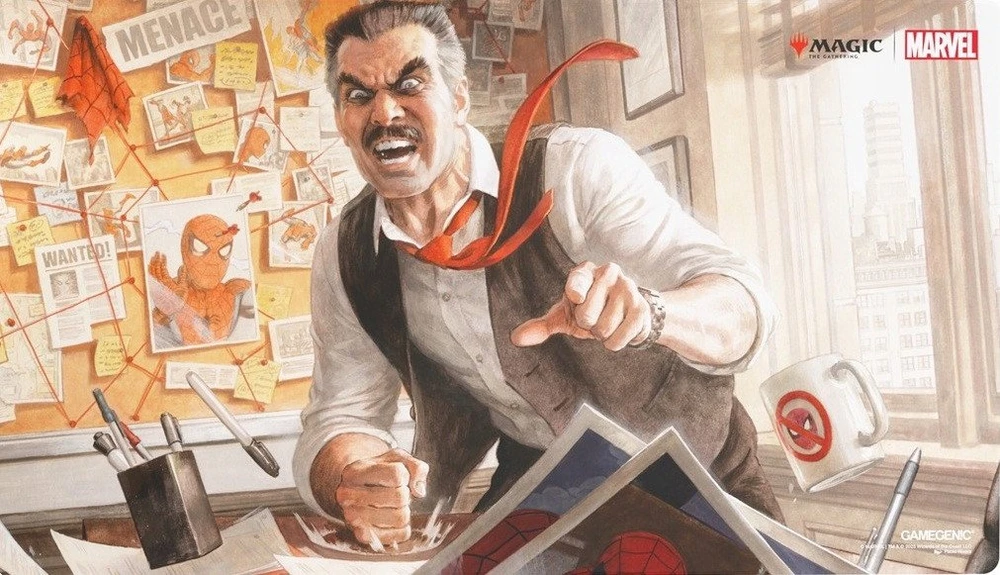 Gamegenic Gamegenic: Magic the Gathering - Marvel's Spider-Man - Prime Playmat - J. Jonah Jameson