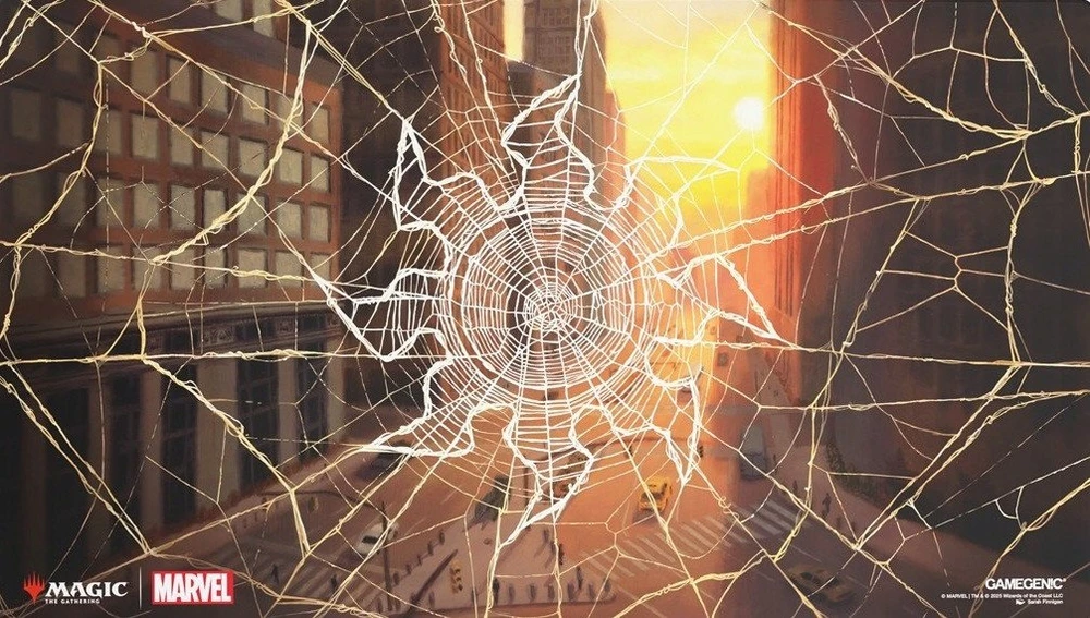 Gamegenic Gamegenic: Magic the Gathering - Marvel's Spider-Man - Shiny Playmat - Plains