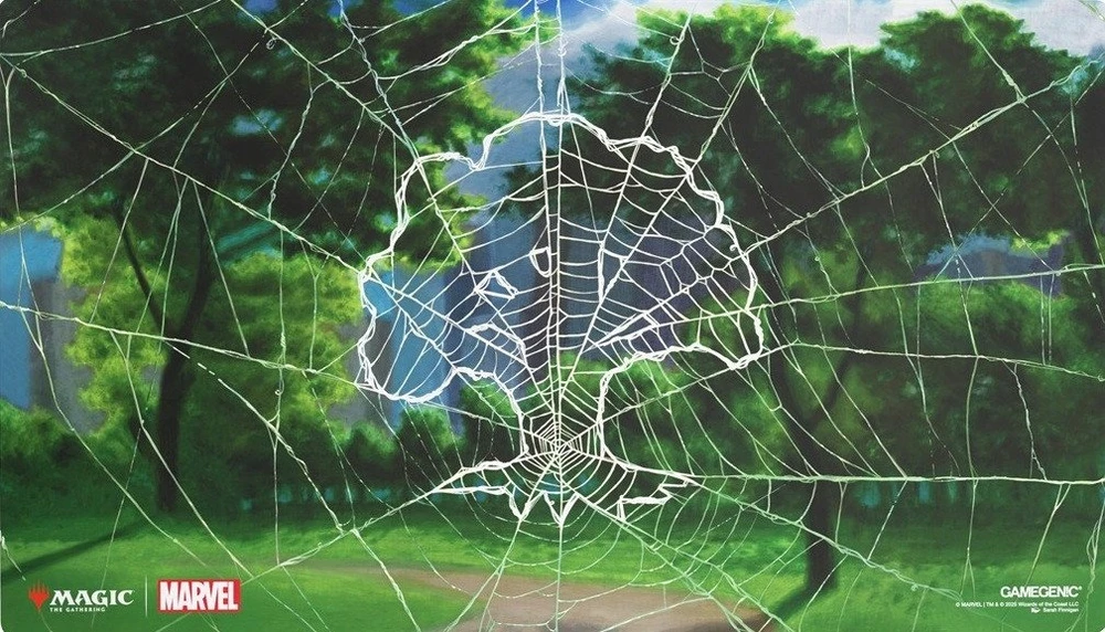 Gamegenic : Magic the Gathering - Marvel's Spider-Man - Shiny Playmat - Forest