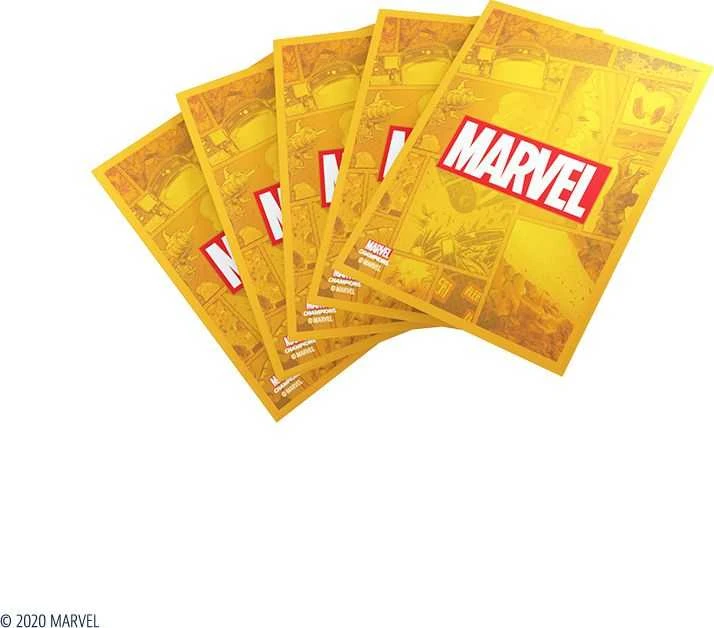 Gamegenic MARVEL Art Sleeves (66 mm x 91 mm) Oranžinis 50+1 vnt.