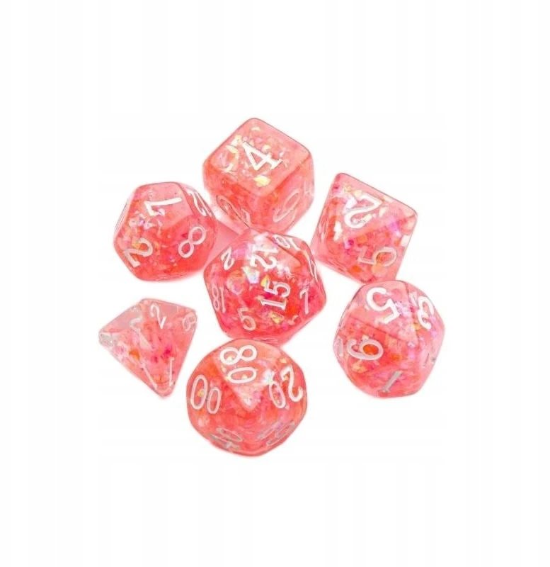 Gamegenic Saldainius primenanti serija - RPG kauliukų rinkinys - Persikas