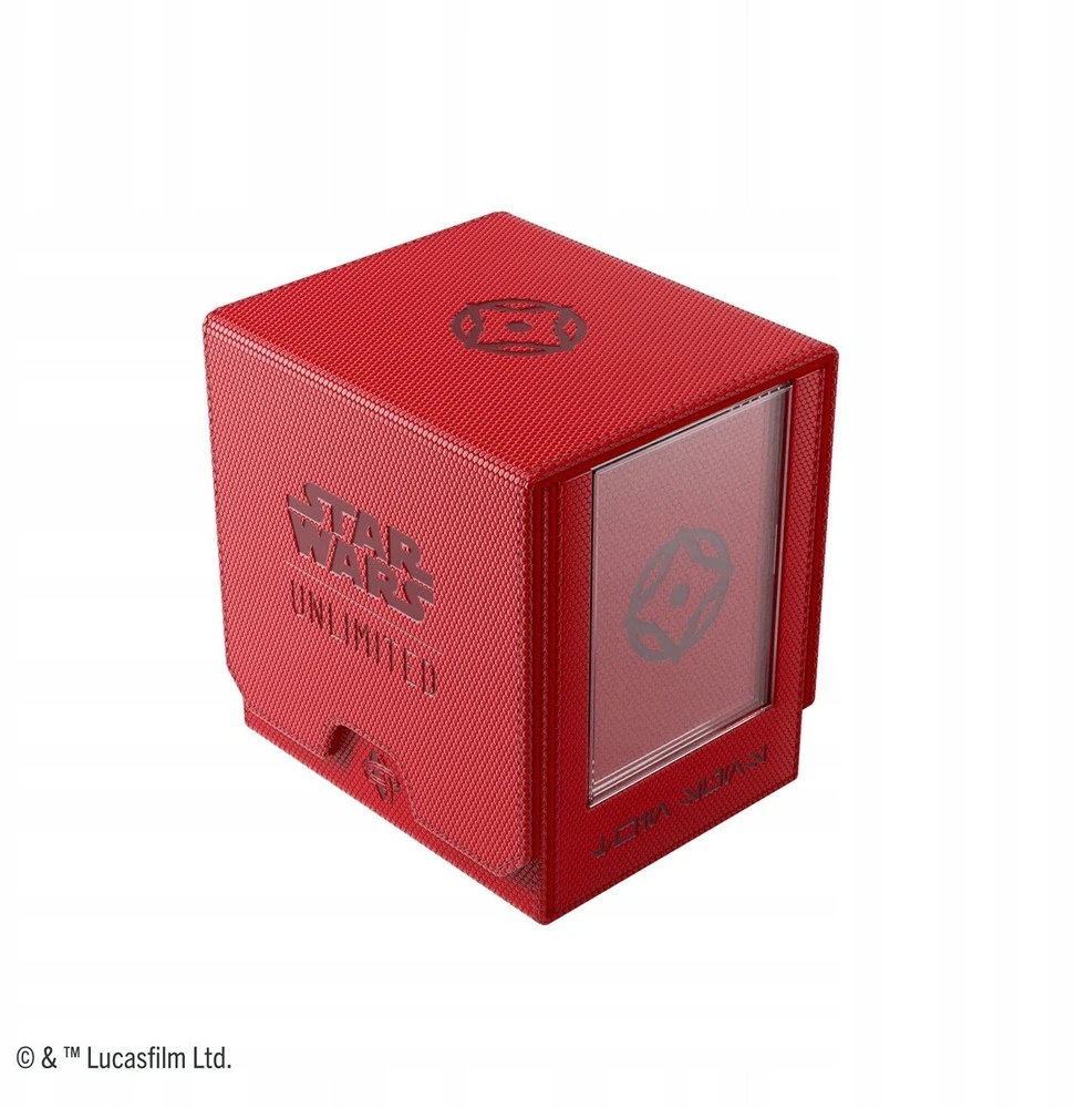 Gamegenic : Star Wars Unlimited Card Game - Twin Suns Deck Pod - Raudona