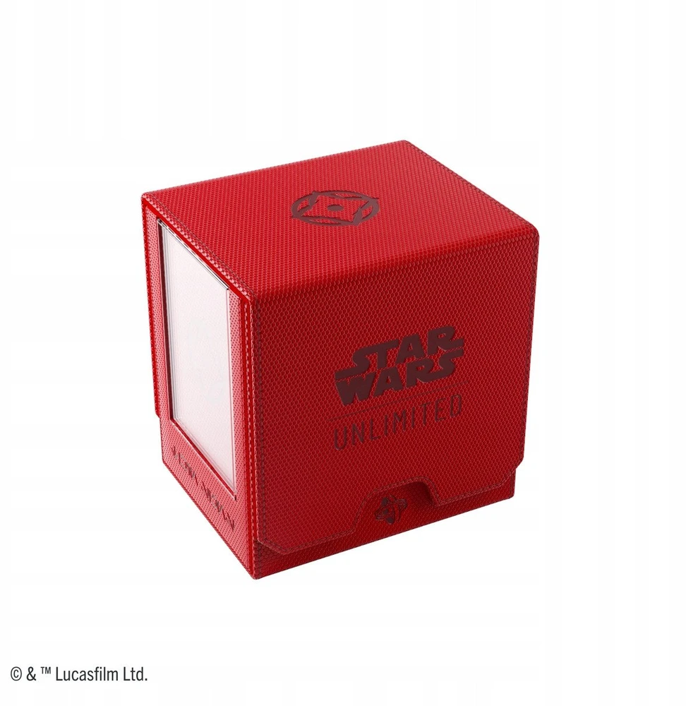 Gamegenic : Star Wars Unlimited Card Game - Twin Suns Deck Pod - Raudona