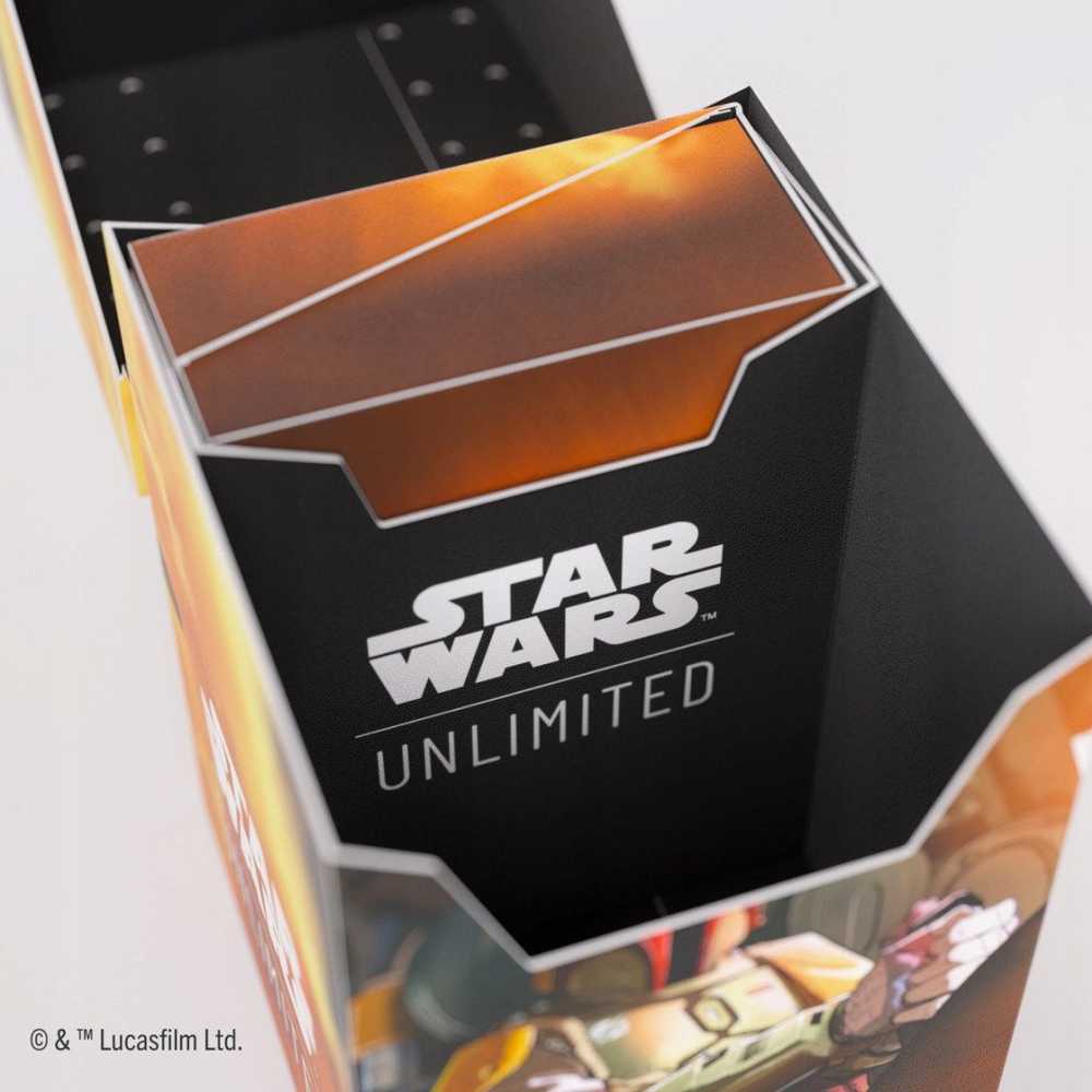 Gamegenic : Star Wars Unlimited Card Game - Soft Crate - Boba Fett / Fett's Firespray