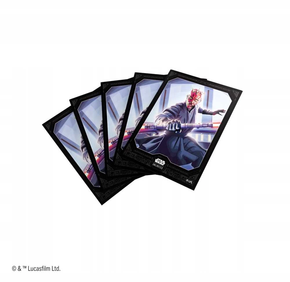 Gamegenic Gamegenic: Star Wars Unlimited Card Game - Premium Art Sleeves - Darth Maul