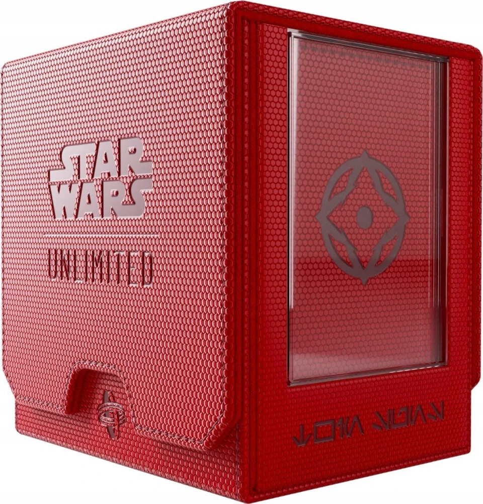 Gamegenic : Star Wars Unlimited Card Game - Twin Suns Deck Pod - Raudona