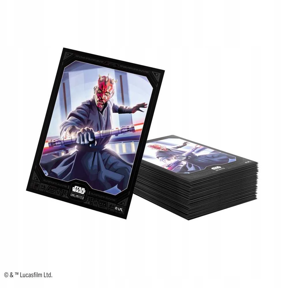 Gamegenic Gamegenic: Star Wars Unlimited Card Game - Premium Art Sleeves - Darth Maul