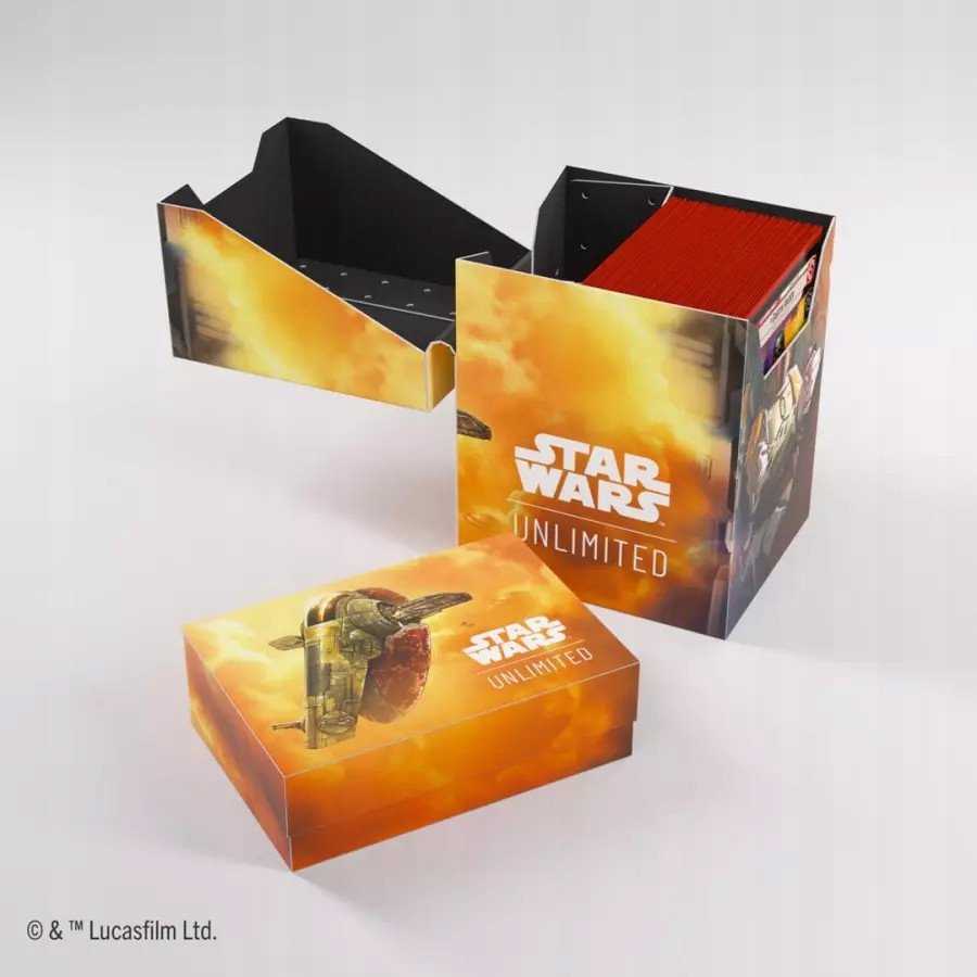 Gamegenic : Star Wars Unlimited Card Game - Soft Crate - Boba Fett / Fett's Firespray