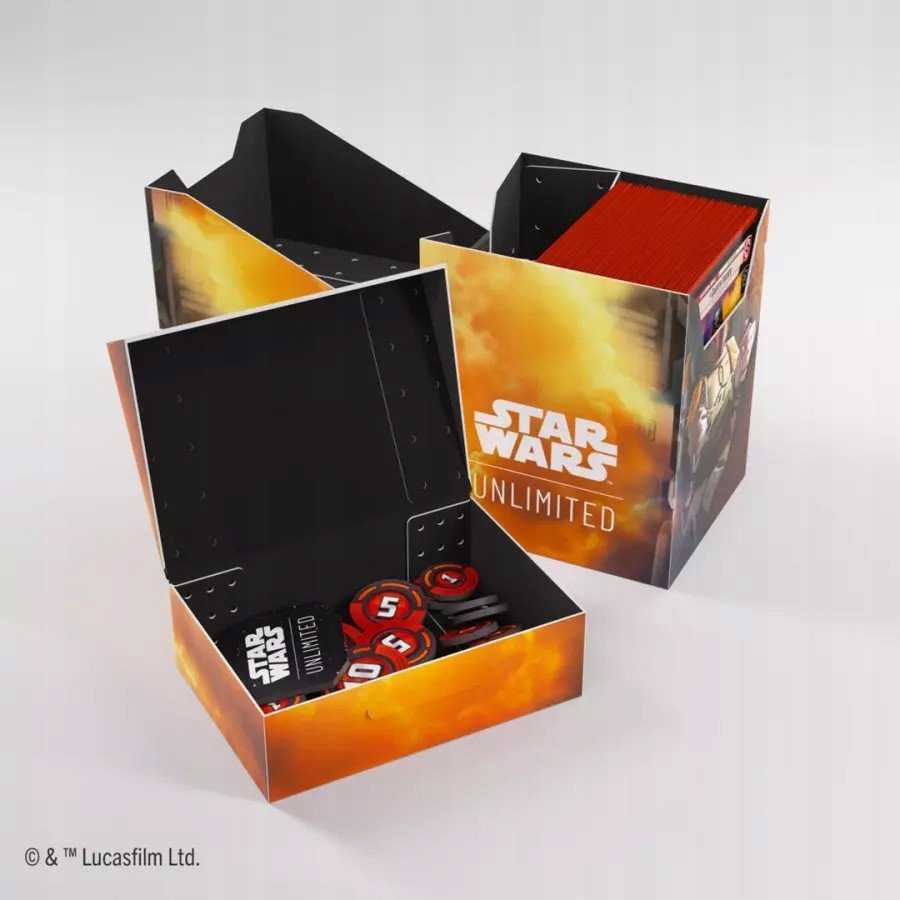 Gamegenic : Star Wars Unlimited Card Game - Soft Crate - Boba Fett / Fett's Firespray