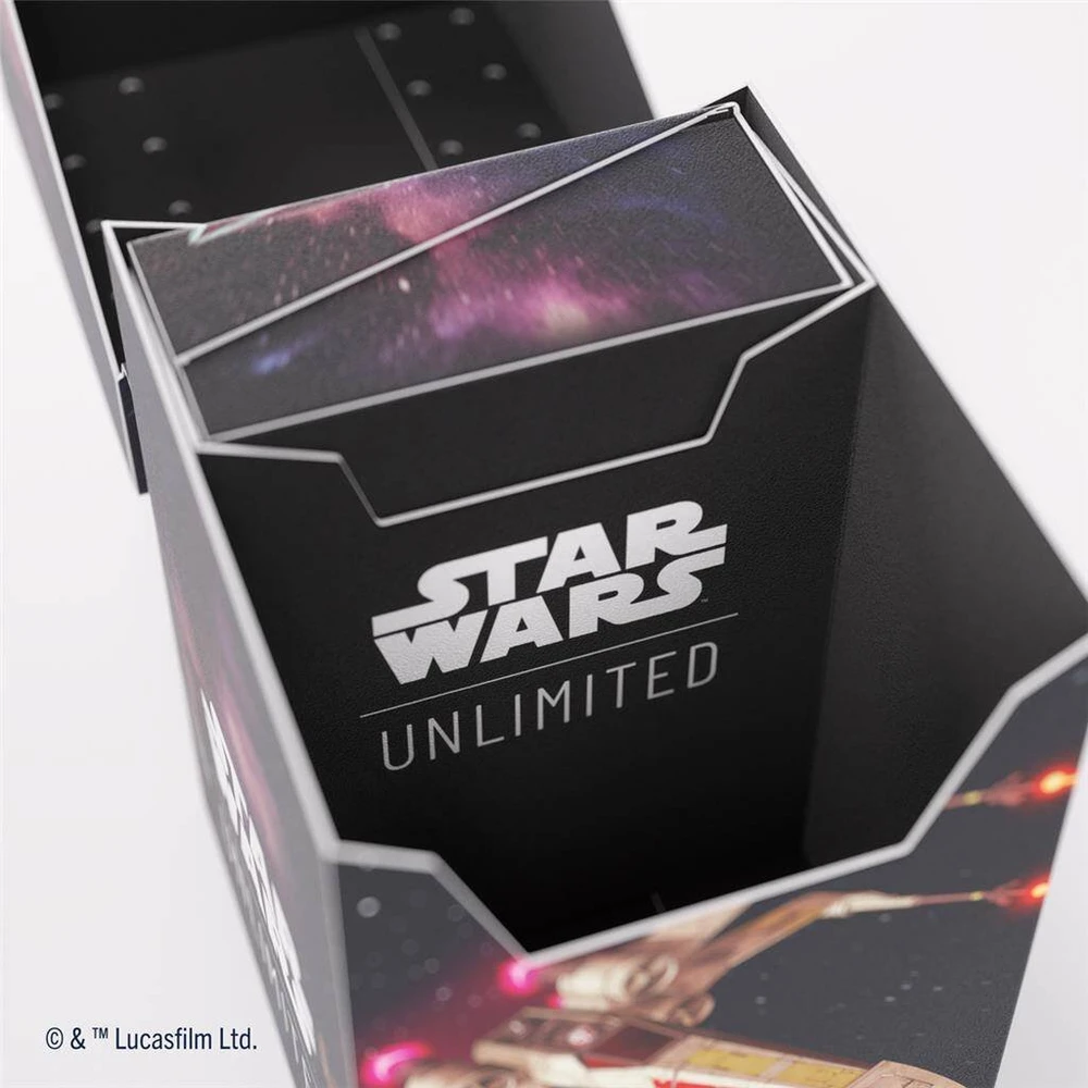 „Gamegenic Star Wars Unlimited X-Wing TIE Fighter“ kortų dėžutė