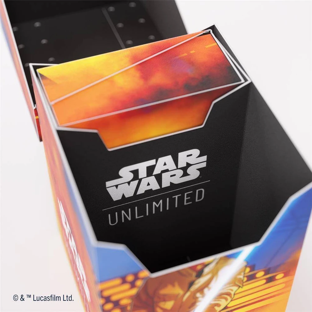 Gamegenic Star Wars Unlimited Pudełko na karty talię Soft Crate Luke Vader