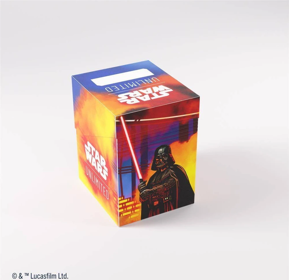 Gamegenic Star Wars Unlimited Pudełko na karty talię Soft Crate Luke Vader