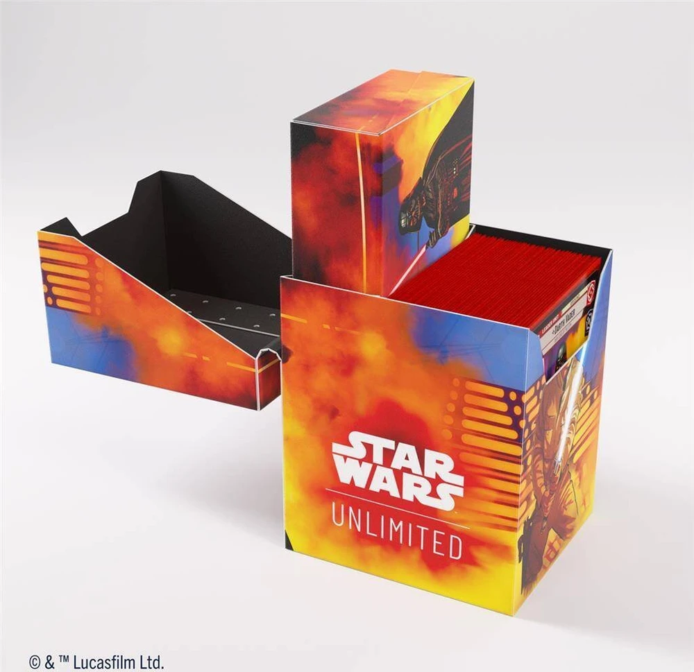Gamegenic Star Wars Unlimited Pudełko na karty talię Soft Crate Luke Vader