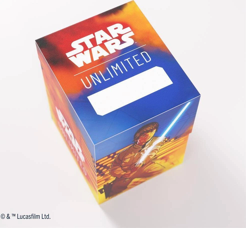Gamegenic Star Wars Unlimited Pudełko na karty talię Soft Crate Luke Vader