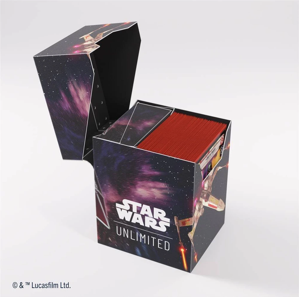 „Gamegenic Star Wars Unlimited X-Wing TIE Fighter“ kortų dėžutė