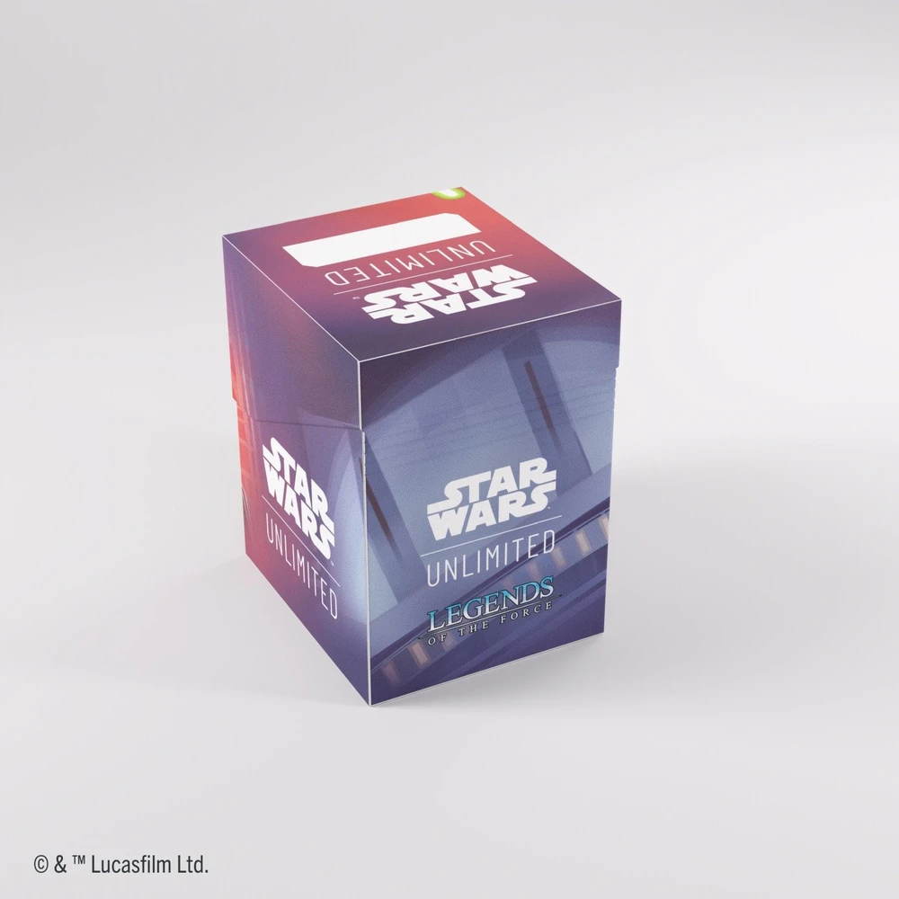 „Gamegenic“: „Star Wars Unlimited“ kortų žaidimas – minkšta dėžutė – Qui-Gon Jinn