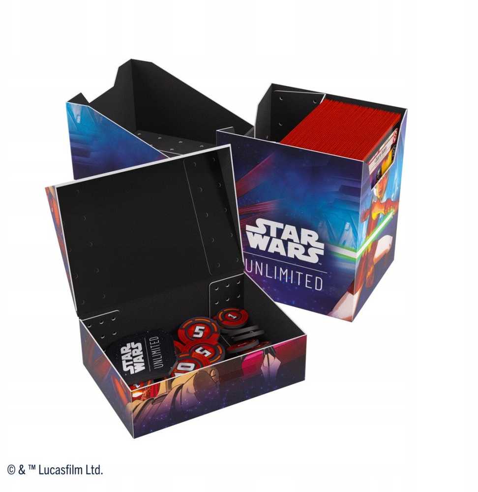 Gamegenic Gamegenic: Star Wars Unlimited kortų žaidimas – minkšta dėžutė – Ahsoka Tano / General Grievous