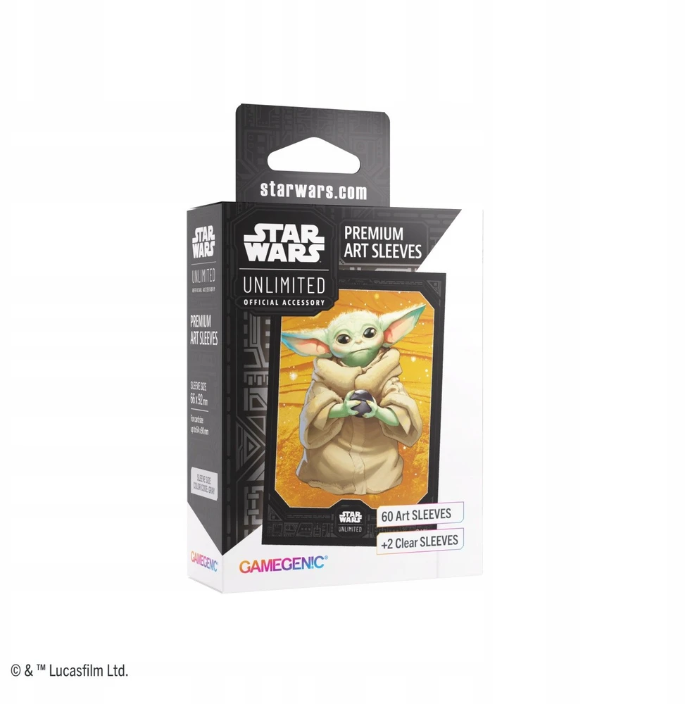 Gamegenic Gamegenic: Star Wars Unlimited Card Game - Premium Art Sleeves - Grogu