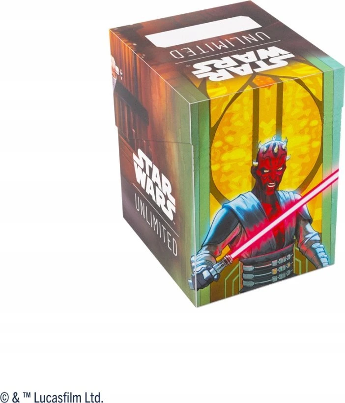 Gamegenic: „Star Wars Unlimited“ kortų žaidimas – minkšta dėžutė – Obi-Wan Kenobi / Darth Maul