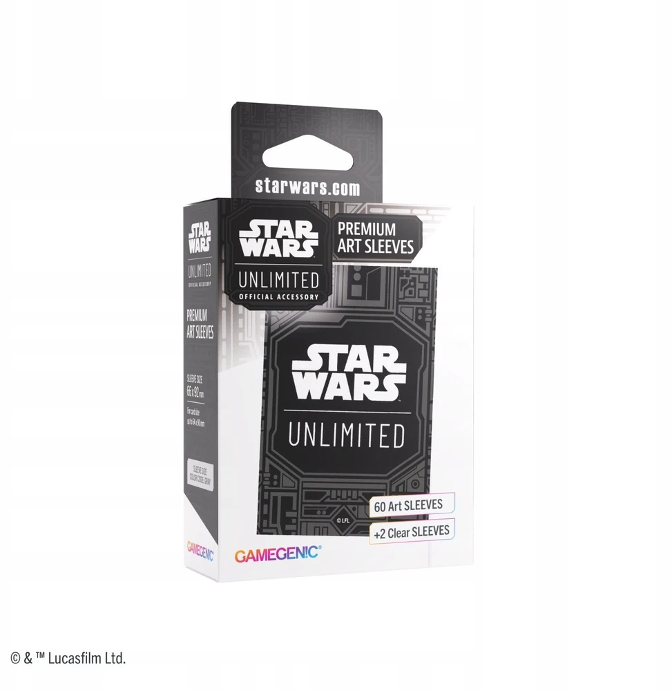 Gamegenic Gamegenic: Star Wars Unlimited Card Game - Premium Art Sleeves - Unlimited Pattern