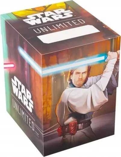 Gamegenic: „Star Wars Unlimited“ kortų žaidimas – minkšta dėžutė – Obi-Wan Kenobi / Darth Maul
