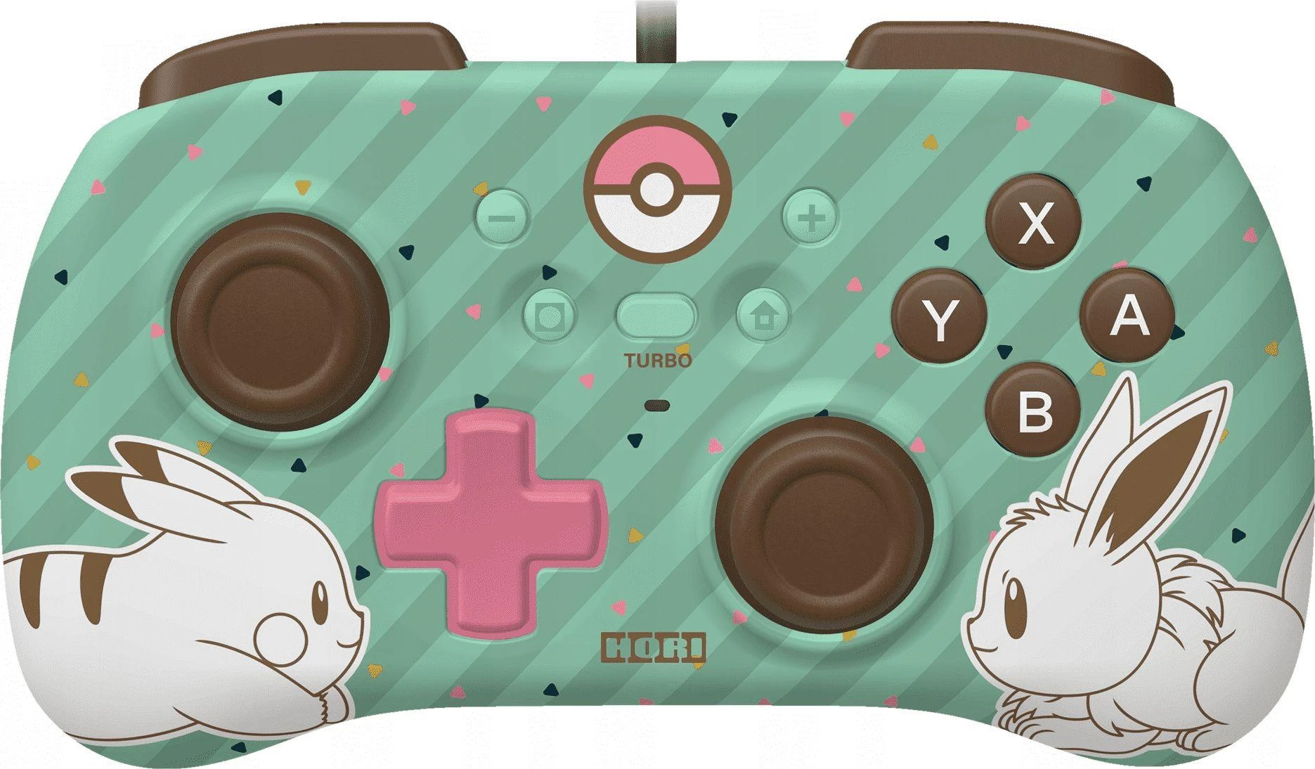 „HORI Nintendo Switch Mini Valdiklis“ („Pikachu“ ir „Eevee“)