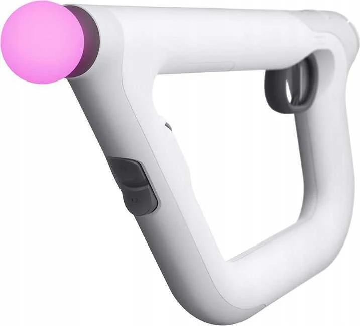 Sony VR aim Ginklas PlayStation 4 Analoginis / skaitmeninis Pilka, Balta