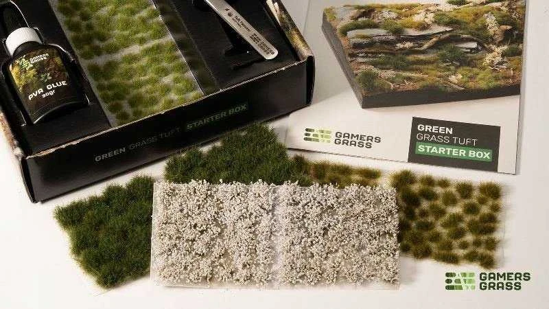 Gamers Grass: „Tuft Starter“ dėžutės – „Žalias Grass“