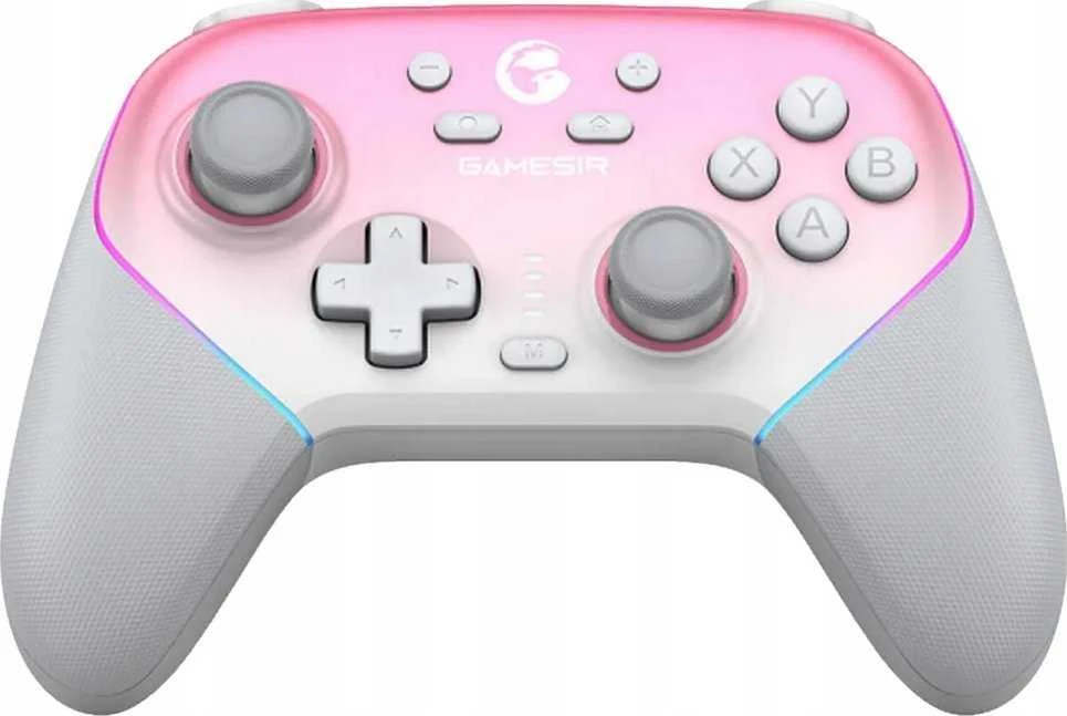 GameSir SuperNova T4n Pro belaidis žaidimų valdiklis rožinės spalvos