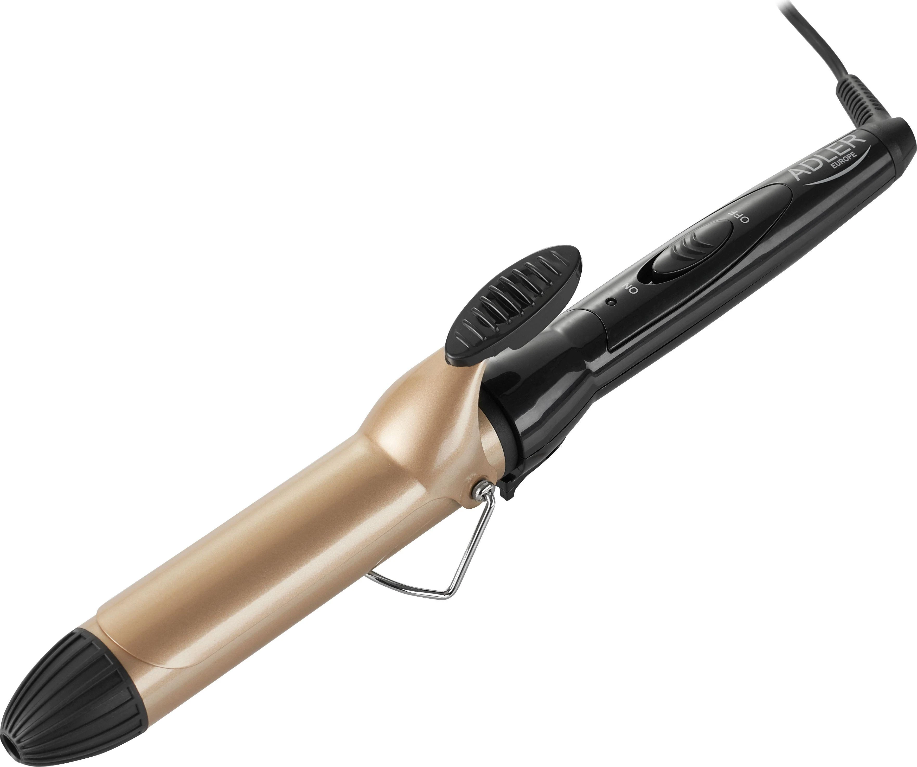 Adler | Hair Suktukas | AD 2112 | Ceramic heating system | Barrel diameter 32 mm | 55 W | Juodas