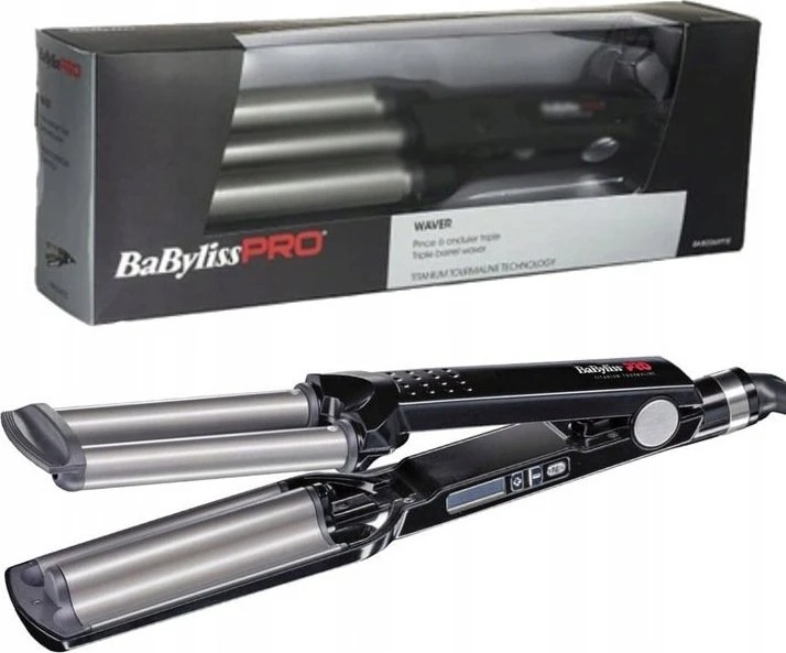 3D garbanų formavimo žnyplės BaByliss PRO BAB2369TTE su jonų technologija