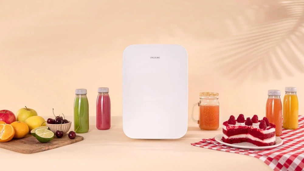 Garbanojimo žnyplės Cecotec Cecotec Bolero MiniCooling 6L Bahamas Baltas Turistinis šaldytuvas Baltas